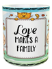 MUG Coffee Full Wrap Sublimation Digital Graphic Design Download LOVE MAKES A FAMILY SVG-PNG-JPEG Crafters Delight {{ JAMsCraftCloset }}