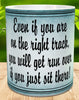 MUG Coffee Full Wrap Sublimation Digital Graphic Design Download EVEN IF YOU ARE ON THE RIGHT TRACK SVG-PNG Crafters Delight {{ JAMsCraftCloset }}