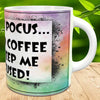 MUG Coffee Full Wrap Sublimation Digital Graphic Design Download I NEED COFFEE TO KEEP ME FOCUSED SVG-PNG Valentine Crafters Delight {{ JAMsCraftCloset }}
