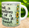 MUG Coffee Full Wrap Sublimation Digital Graphic Design Download LOOKING AT A SALAD AND ASKING IT TO BE A DONUT SVG-PNG Crafters Delight {{ JAMsCraftCloset }}