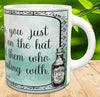 MUG Coffee Full Wrap Sublimation Digital Graphic Design Download PUT ON THE HAT SVG-PNG Crafters Delight {{ JAMsCraftCloset }}