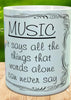 MUG Coffee Full Wrap Sublimation Digital Graphic Design Download MUSIC IT SAYS ALL THINGS SVG-PNG Music Crafters Delight {{ JAMsCraftCloset }}