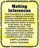 PowerPoint Teacher Resource Lesson for MAKING INFERENCES Lesson Videos Printable Activities Happy Teaching {{ JAMsCraftCloset }}