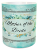 MUG Coffee Full Wrap Sublimation Digital Graphic Design Download MOTHER OF THE BRIDE TEAL - AQUA SVG-PNG-JPEG Easter Crafters Delight {{ JAMsCraftCloset }}