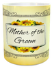 MUG Coffee Full Wrap Sublimation Digital Graphic Design Download MOTHER OF THE GROOM YELLOW SVG-PNG-JPEG Wedding Crafters Delight {{ JAMsCraftCloset }}