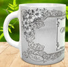 MUG Coffee Full Wrap Sublimation Digital Graphic Design Download MOTHER OF THE BRIDE BLACK SVG-PNG-JPEG Easter Crafters Delight {{ JAMsCraftCloset }}