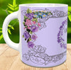 MUG Coffee Full Wrap Sublimation Digital Graphic Design Download MOTHER OF THE BRIDE PURPLE SVG-PNG-JPEG Easter Crafters Delight {{ JAMsCraftCloset }}
