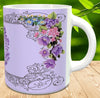 MUG Coffee Full Wrap Sublimation Digital Graphic Design Download MOTHER OF THE BRIDE PURPLE SVG-PNG-JPEG Easter Crafters Delight {{ JAMsCraftCloset }}