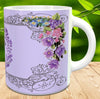 MUG Coffee Full Wrap Sublimation Digital Graphic Design Download MOTHER OF THE GROOM PURPLE SVG-PNG-JPEG Wedding Crafters Delight {{ JAMsCraftCloset }}