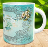 MUG Coffee Full Wrap Sublimation Digital Graphic Design Download MOTHER OF THE GROOM TEAL AQUA SVG-PNG-JPEG Wedding Crafters Delight {{ JAMsCraftCloset }}