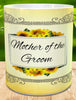 MUG Coffee Full Wrap Sublimation Digital Graphic Design Download MOTHER OF THE GROOM YELLOW SVG-PNG-JPEG Wedding Crafters Delight {{ JAMsCraftCloset }}