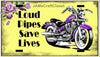 License Plate Motorcycle Digital Graphic Design Download LOUD PIPES SAVE LIVES SVG-PNG-JPEG Sublimation Crafters Delight {{ JAMsCraftCloset }}