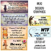 MUG Coffee Full Wrap Sublimation Digital Graphic Design Download GONE HUNTING BE BACK TO GO FISHING SVG-PNG Crafters Delight {{ JAMsCraftCloset }}