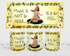 MUG Coffee Full Wrap Sublimation Digital Graphic Design Download MUSIC IS NOT TO HEAR SVG-PNG Music Crafters Delight {{ JAMsCraftCloset }}