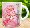 MUG Coffee Full Wrap Sublimation Digital Graphic Design Download MUSIC IS THE VOICE OF THE HEART SVG-PNG Music Crafters Delight {{ JAMsCraftCloset }}