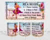 MUG Coffee Full Wrap Sublimation Digital Graphic Design Download MY 4 MOODS SVG-PNG Crafters Delight {{ JAMsCraftCloset }}