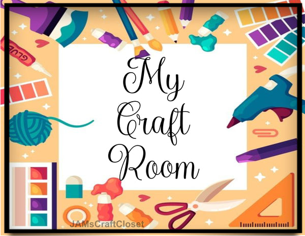 Digital Graphic Design SVG-PNG-JPEG Download Positive Saying Love MY CRAFT ROOM 2 Crafters Delight {{ JAMsCraftCloset }}