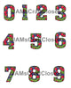 NUMBER SETS Digital Graphic Design Typography Clipart SVG-PNG Sublimation BERRIES 2 Design Download Crafters Delight {{ JAMsCraftCloset }}