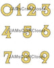 NUMBER SETS Digital Graphic Design Typography Clipart SVG-PNG Sublimation RUBBER DUCKY Design Download Crafters Delight {{ JAMsCraftCloset }}