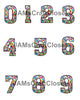 NUMBER SETS Digital Graphic Design Typography Clipart SVG-PNG Sublimation PATCHWORK 2 Design Download Crafters Delight {{ JAMsCraftCloset }}