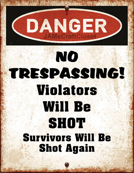 Digital Graphic Design SIGN SVG-PNG-JPEG Download Sublimation Design YARD CABIN Decor NO TRESPASSING SIGN 1 Crafters Delight {{ JAMsCraftCloset }}