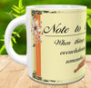 MUG Coffee Full Wrap Sublimation Digital Graphic Design Download NOTE TO SELF SVG-PNG Crafters Delight {{ JAMsCraftCloset }}