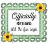 BUNDLE RETIRED 2 Graphic Design Downloads SVG PNG JPEG Files Sublimation Design Retirement {{ JAMsCraftCloset }}