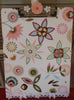 Clipboard Handcrafted Pink and Blue Floral Design - JAMsCraftCloset