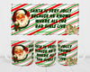 MUG Coffee Full Wrap Sublimation Digital Graphic Design Download SANTA IS VERY JOLLY SVG-PNG Crafters Delight {{ JAMsCraftCloset }}