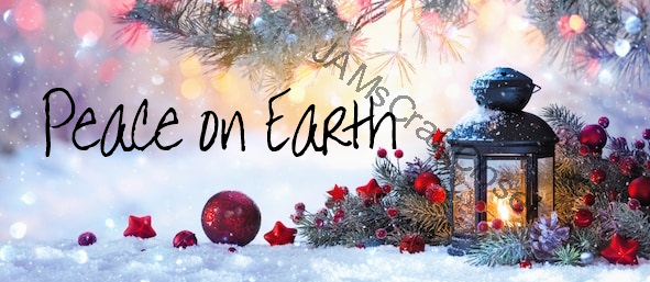 PEACE ON EARTH Digital Holiday Christmas Graphic SVG-PNG-JPEG Download Crafters Delight {{ JAMsCraftCloset }}