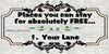 License Plate Digital Graphic Design Download PLACES TO STAY FOR FREE SVG-PNG-JPEG Sublimation Crafters Delight {{ JAMsCraftCloset }}