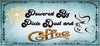 MUG Coffee Full Wrap Sublimation Digital Graphic Design Download POWERED BY PIXIE DUST AND COFFEE SVG-PNG Crafters Delight {{ JAMsCraftCloset }}