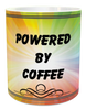 MUG Coffee Full Wrap Digital Graphic Design Download POWERED BY COFFEE SVG-PNG-JPEG Sublimation Crafters Delight {{ JAMsCraftCloset }}