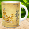 MUG Coffee Full Wrap Sublimation Digital Graphic Design Download QUEENS COFFEE MUG SVG-PNG-JPEG Easter Crafters Delight {{ JAMsCraftCloset }}