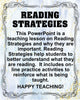 Reading Strategies PowerPoint Lesson With Practice Activities Fun Engaging Teacher Resource {{ JAMsCraftCloset }}