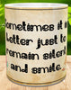 MUG Coffee Full Wrap Sublimation Digital Graphic Design Download REMAIN SILENT AND SMILE SVG-PNG Crafters Delight {{ JAMsCraftCloset }}