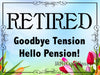 BUNDLE RETIRED 2 Graphic Design Downloads SVG PNG JPEG Files Sublimation Design Retirement {{ JAMsCraftCloset }}