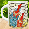 MUG Coffee Full Wrap Sublimation Digital Graphic Design Download SAY CLUCK IT AND WALK AWAY SVG-PNG Crafters Delight {{ JAMsCraftCloset }}