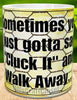 MUG Coffee Full Wrap Sublimation Digital Graphic Design Download SAY CLUCK IT AND WALK AWAY SVG-PNG Crafters Delight {{ JAMsCraftCloset }}