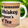 MUG Coffee Full Wrap Sublimation Digital Graphic Design Download SHOT OF WHISKEY CUP OF TEA SVG-PNG Crafters Delight {{ JAMsCraftCloset }}