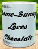 MUG Coffee Full Wrap Sublimation Digital Graphic Design Download SOME BUNNY LOVES CHOCOLATE SVG-PNG-JPEG Easter Crafters Delight {{ JAMsCraftCloset }}