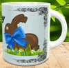 MUG Coffee Full Wrap Sublimation Digital Graphic Design Download SOME BUNNY LOVES CHOCOLATE SVG-PNG-JPEG Easter Crafters Delight {{ JAMsCraftCloset }}