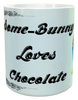 MUG Coffee Full Wrap Sublimation Digital Graphic Design Download SOME BUNNY LOVES CHOCOLATE SVG-PNG-JPEG Easter Crafters Delight {{ JAMsCraftCloset }}