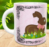 MUG Coffee Full Wrap Sublimation Digital Graphic Design Download SOMEBODY LOVES CHOCOLATE SVG-PNG-JPEG Easter Crafters Delight {{ JAMsCraftCloset }}