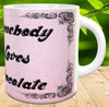 MUG Coffee Full Wrap Sublimation Digital Graphic Design Download SOMEBODY LOVES CHOCOLATE SVG-PNG-JPEG Easter Crafters Delight {{ JAMsCraftCloset }}