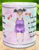 MUG Coffee Full Wrap Sublimation Digital Graphic Design Download STRONG WOMEN NEVER GIVE UP SVG-PNG Crafters Delight {{ JAMsCraftCloset }}