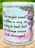 MUG Coffee Full Wrap Sublimation Digital Graphic Design Download STRONG WOMEN NEVER GIVE UP SVG-PNG Crafters Delight {{ JAMsCraftCloset }}