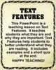Text Features PowerPoint Lesson With Practice Activities Fun Engaging Teacher Resource {{ JAMsCraftCloset }}