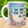 MUG Coffee Full Wrap Sublimation Digital Graphic Design Download THAT LITTLE THING IN YOUR HEAD SVG-PNG Crafters Delight {{ JAMsCraftCloset }}