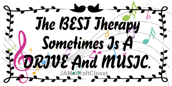 License Plate Digital Graphic Design Download THE BEST THERAPY SVG-PNG-JPEG Sublimation Crafters Delight {{ JAMsCraftCloset }}